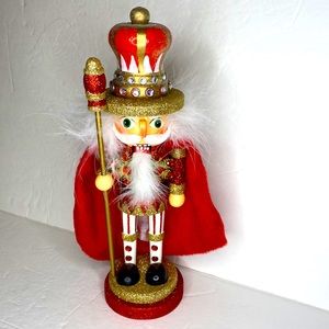 Kurt S. Adler Hollywood Nutcracker Holly Adler Red and Gold